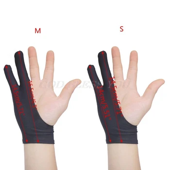 

2 Fingers Drawing Glove Anti-fouling Artist Favor Any Graphics Painting Writing Digital ablet For Right And Left Hand