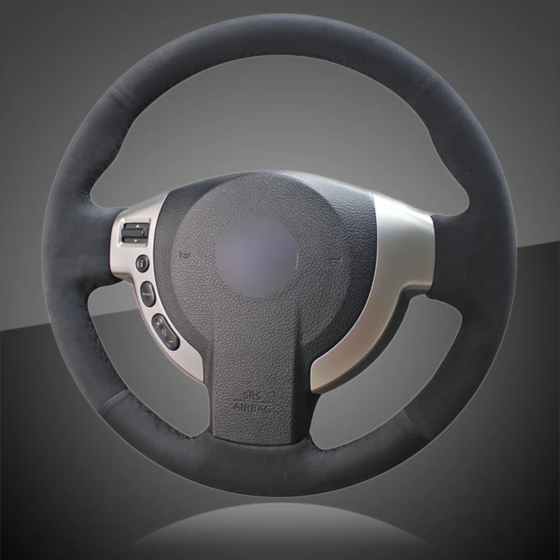 Car Braid On The Steering Wheel Cover For Nissan Qashqai 20072013
