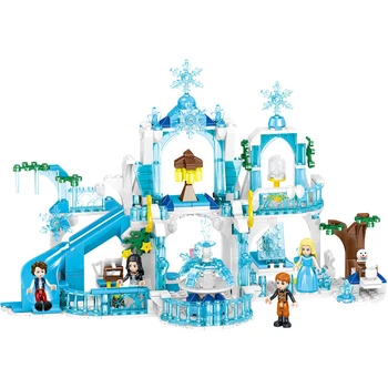 

Girls Friendship House Building Blocks Stacking Bricks Compatible with Figures Girls Friends Kids Toys for Children