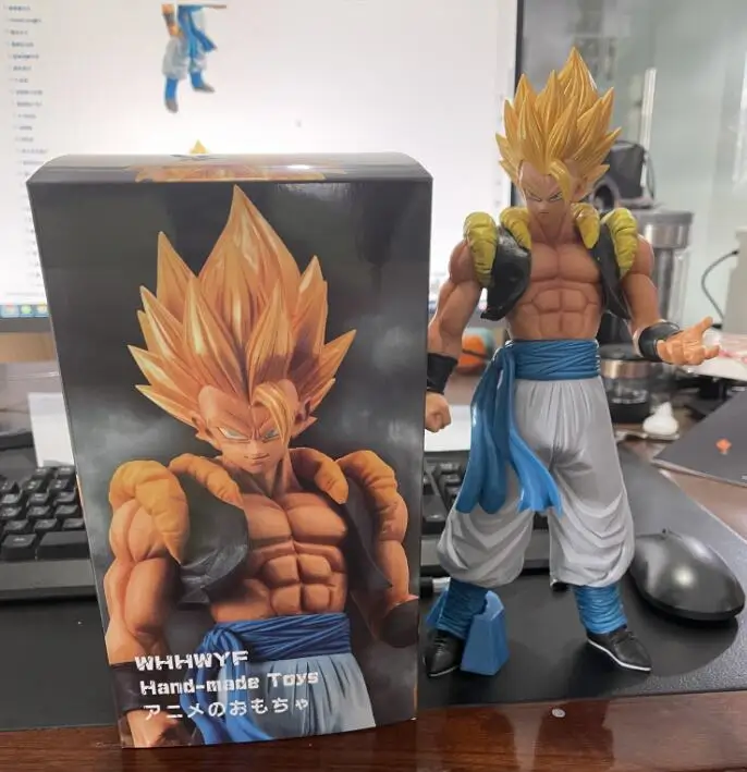 Boneco Dragon Ball Super Gogeta Ss4 Deus - Gogeta Ss4 deus 20cm