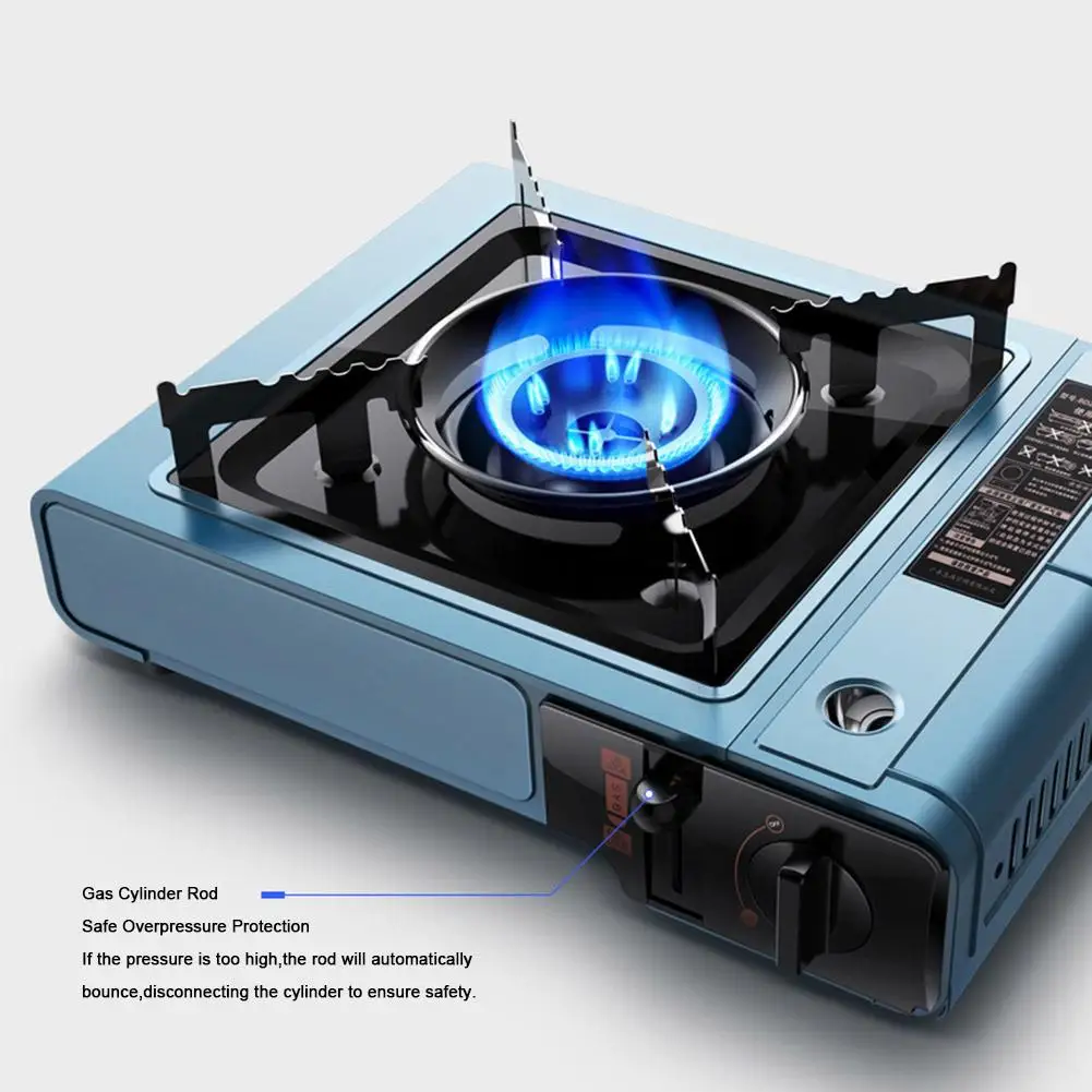 Наружная газовая плита Бытовая Кассетная Печь Портативный ветрозащитный Cas горячий горшок дикого барбекю плита