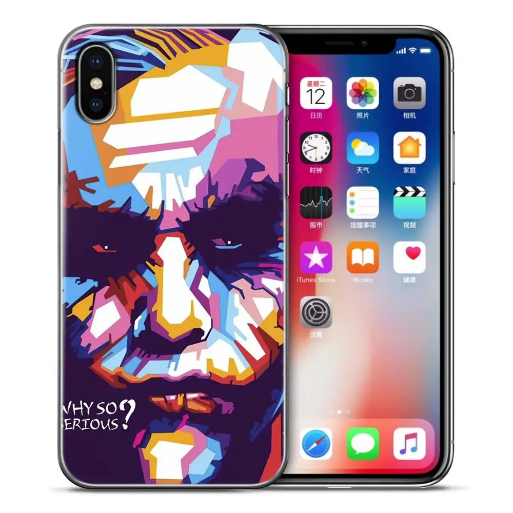 Для fundas iPhone 11 чехол Joker для iPhone X чехол для coque iPhone XR чехол 5 5S SE 6 7 8 Plus XS 11 Pro Max чехол - Цвет: 10