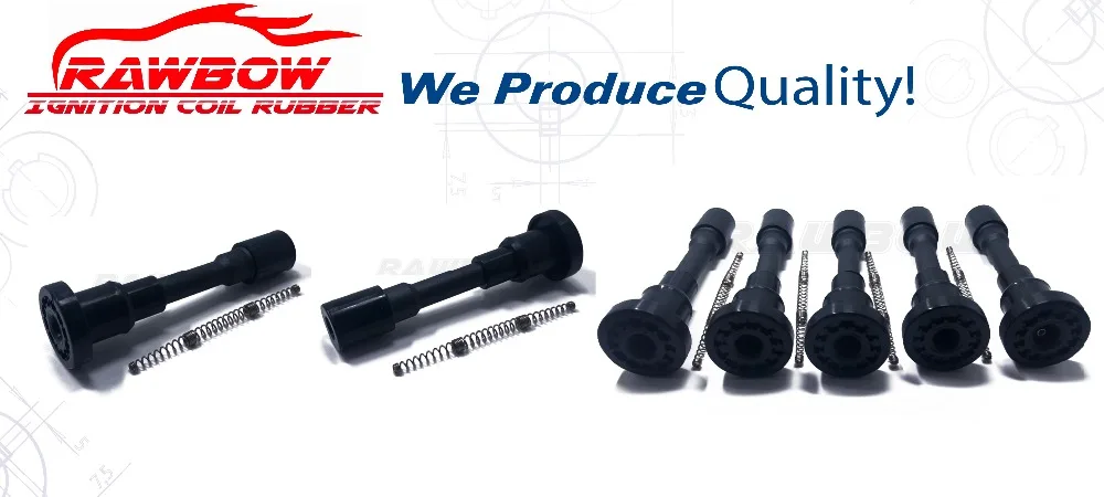 50 PCS Ignition Coil 33400-65G00 33410-77E01 33400-65G01 Rubber Boot With Spring Connect Spark Plug For Suzuki Aerio Liana Carry