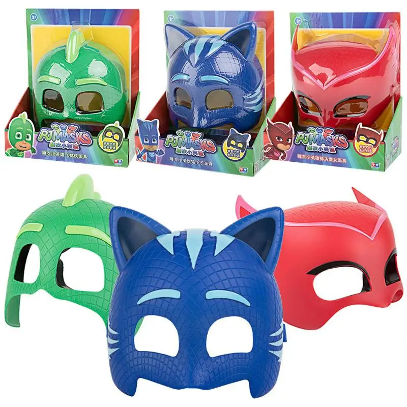 

Pj Mask Party Decoration Costume Three Colors Catboy Owlette Gekko Outdoor Funny Kids Toys for Children Birthday Party Mask P29