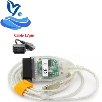 

MINI-VCI Cable MINI VCI TIS Techstream V14.20.019 The Cable 17pin OBD2 17Pin Connector