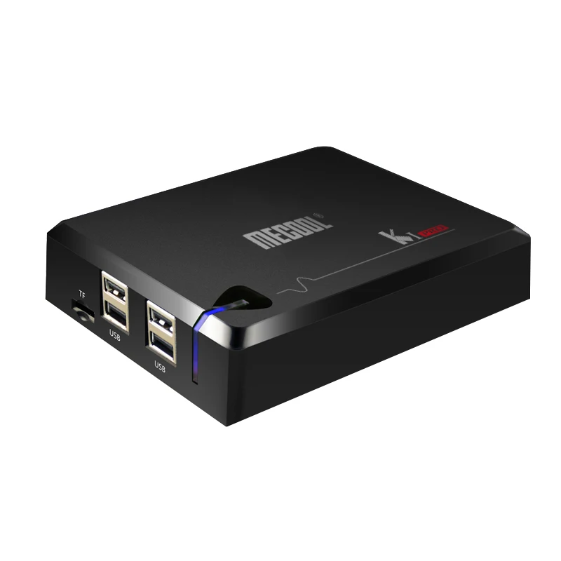Mecool KI PRO Smart tv Box 2GB DDR4 16GB DVB-T2 DVB-S2 Android 7,1 tv Box Amlogic S905D спутниковый приемник WiFi IP tv Box