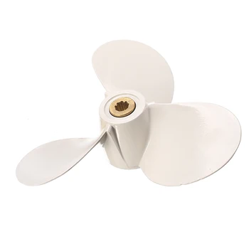 

Marine Propeller Aluminum Alloy For 4-6HP Outboard Replacement Exterior