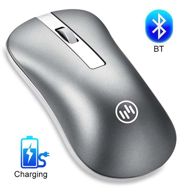 Bluetooth Mouse Wireless Rechargeable Mouse Computer Ergonomic Mice Silent Mini PC Mause 2.4GHz USB Optical Mouse For Laptop