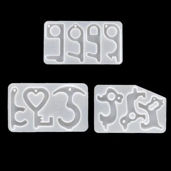 

No Touch Keychain Resin Mold Zero Touch Hands Free Door Opener Keychain Molds A2UA