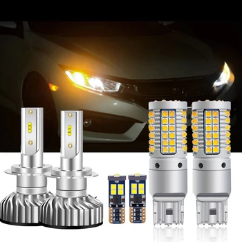 

Canbus Car Led Turn Signal Back Up HeadLight Light Bulbs For Honda Civic 2016 2017 2018 2019 2020 Side Marker Exterior Light