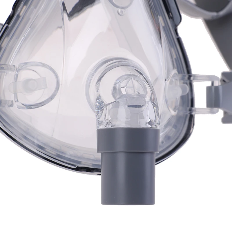 Полная маска для лица CPAP Машина с регулируемым подбородком головной убор ремень для сна апноэ анти храп решение