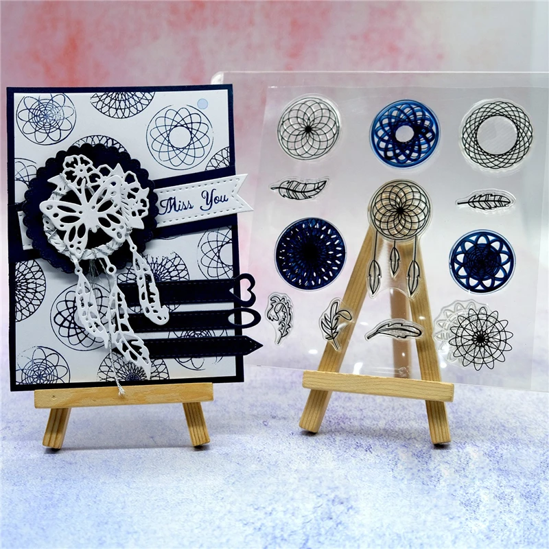 Вечерние этикетки для подарков прозрачные штампы 2019 резиновая прозрачная