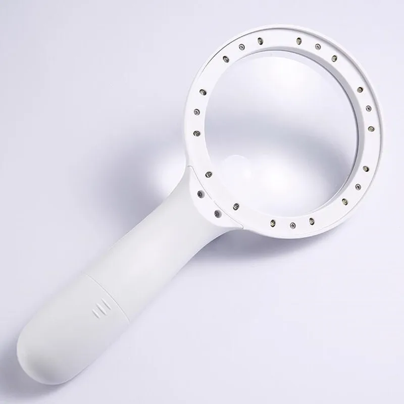 Magnifying Glass with 12 LED Lights 30X