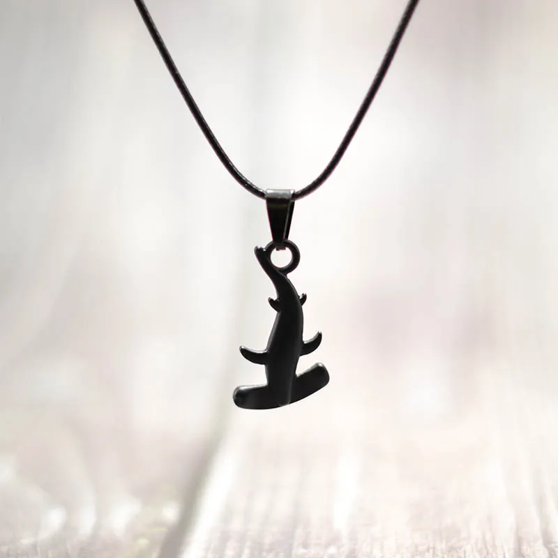 Shark Pendant Necklace for Men and Women Summer Beach Jewelry