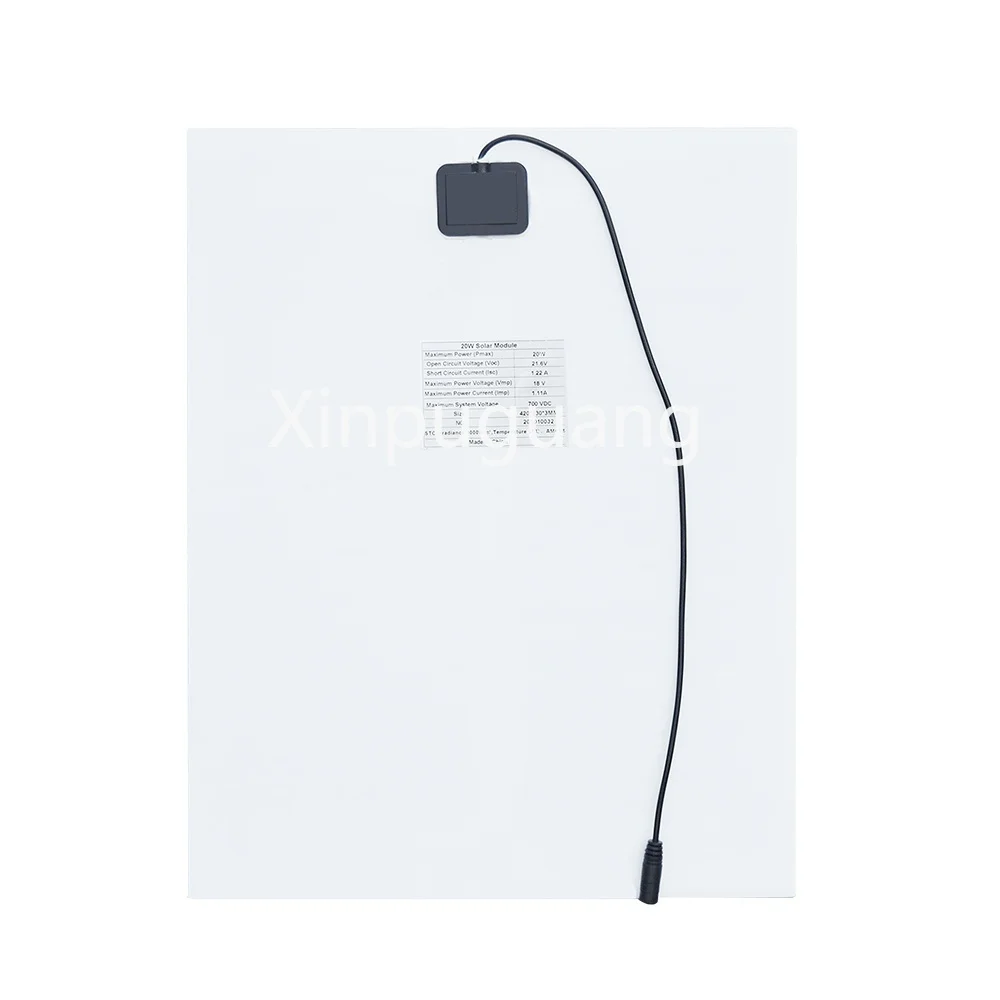 20 w flexível painel solar kit sistema