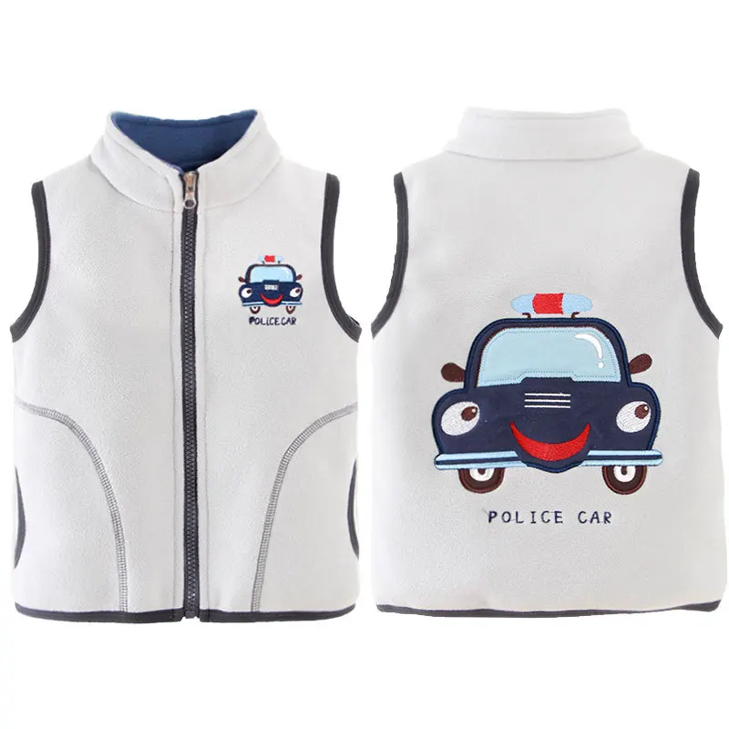 

Autumn And Winter New Korean Version Vest Kids Sleeveless Vest Kids Child Waistcoat Girls Boys Warm Fleece Jacket Kids Outerwear