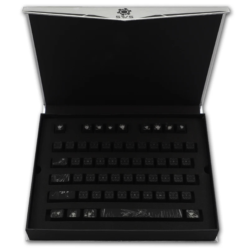 Keycap para Fate Chave para Corcair Conjunto High-end Backlit Sabre Teclado Mecânico Buraco Preto Revestimento K70 K95 Razer Cereja 1 Mod. 1267684 - Imagem 5