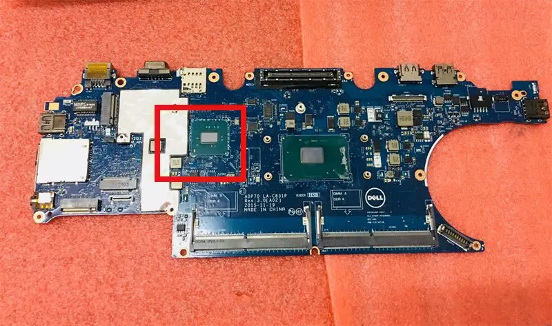 Подходит для Dell Latitude E5470 системная материнская плата LA-C831P DDR4 I5-6300HQ материнская плата процессора ТЕСТ ОК