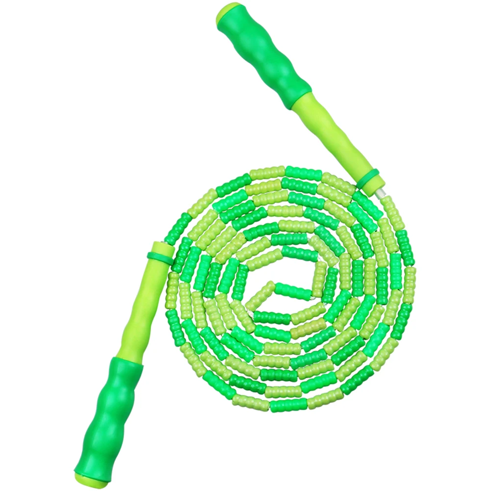 Hot Jump Rope Speeds Training Exercise Beaded Segmented Soft Sports Skipping Rope MVI-ing