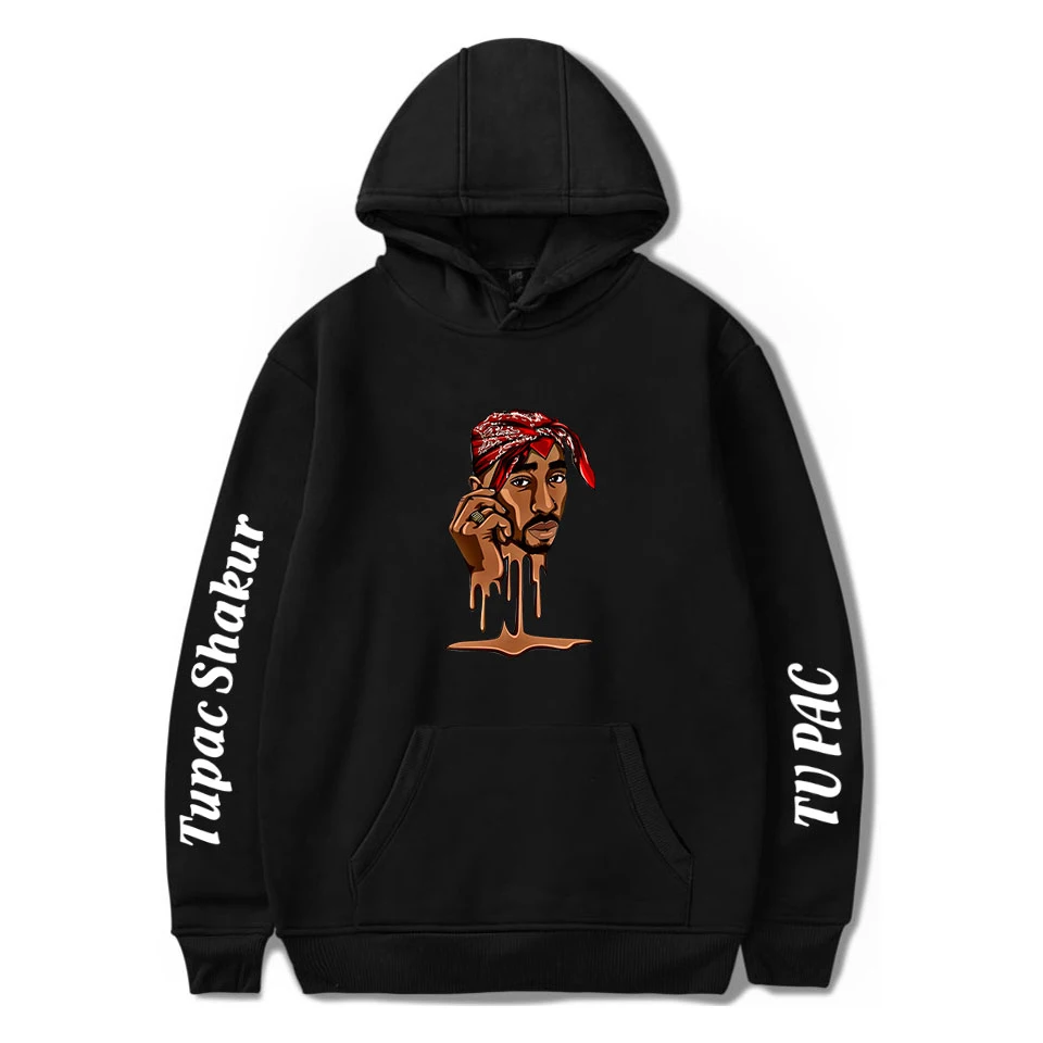 2PAC популярная женская мужская новая толстовка осень и зима для мужчин и женщин Повседневный пуловер модная теплая серая толстовка