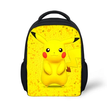 

Kindergarten Mini Backpack Detective Pokemon Anime Babies School Bags Kawaii Pikacu Pattern Boys Girls Small Backpack