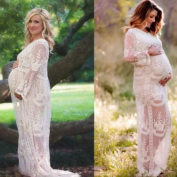 

Lace Maxi Dresses For Pregnant Women Clothes Pregnancy Dresses Maternity Dresses For Photo Shoot Maternity Photography Props