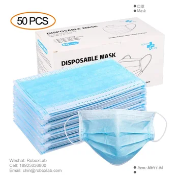 

100pcs Disposable Mask; PM2.5 Protective Mask; Anti Infection Respirator;