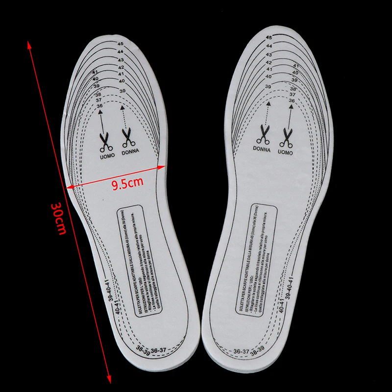 

1Pair New Thin Insole Breathable Sweat Absorbing Comfortable Shock Sport Shoes Pad