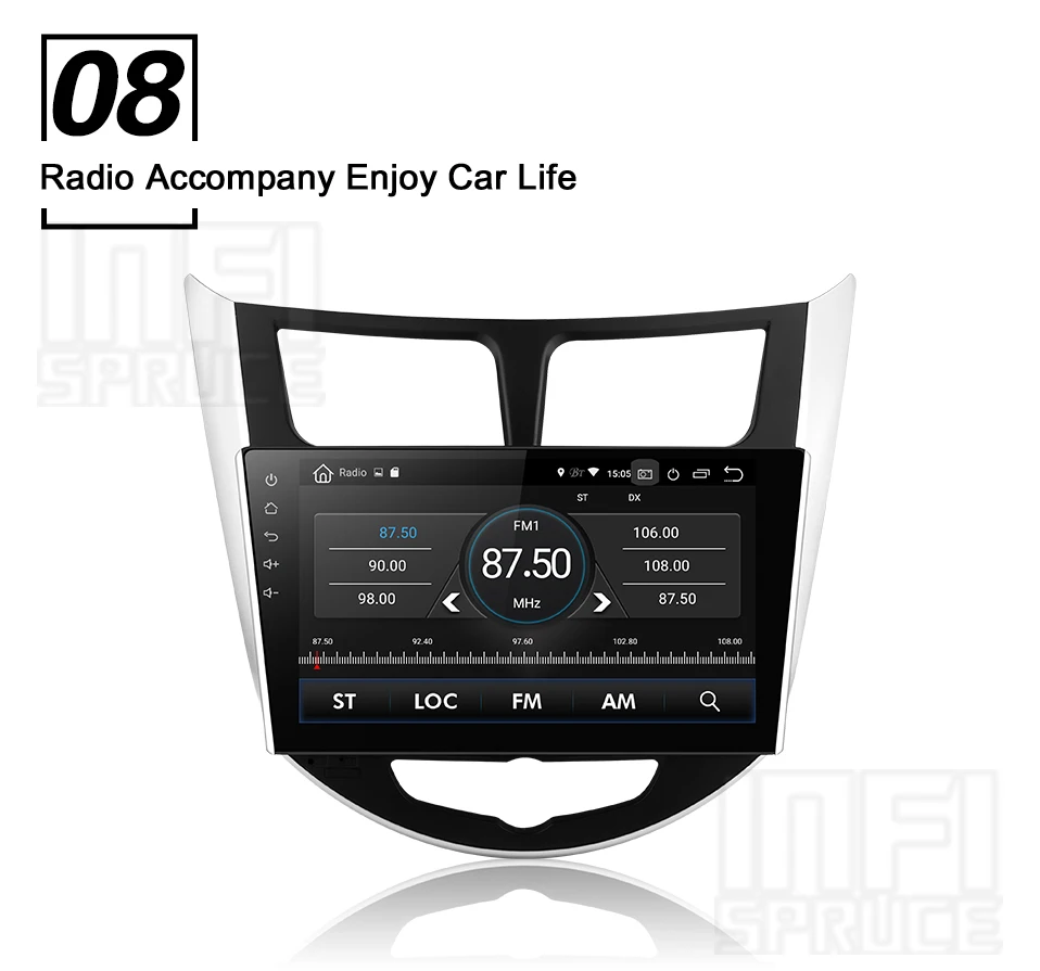 Discount For Hyundai Solaris accent Verna i25 car dvd IPS  Android with gps navigation radio video car stereo multimedia player 11