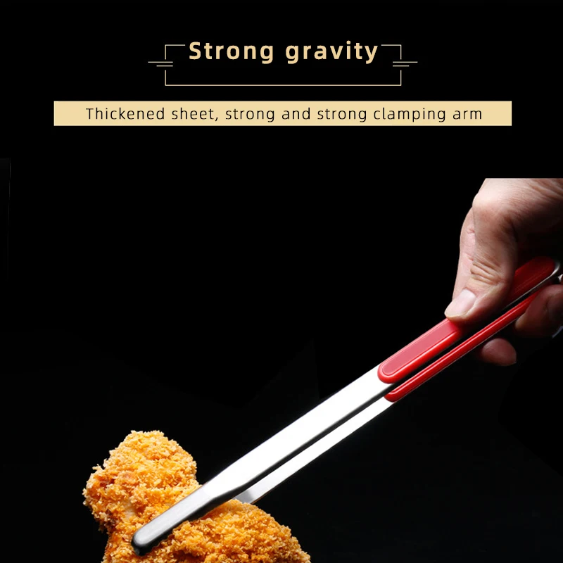 Stainless Steel Barbecue Tongs Multi-functional Food Tongs Bread BBQ Kitchen Tools Accessories Utensils food tongs