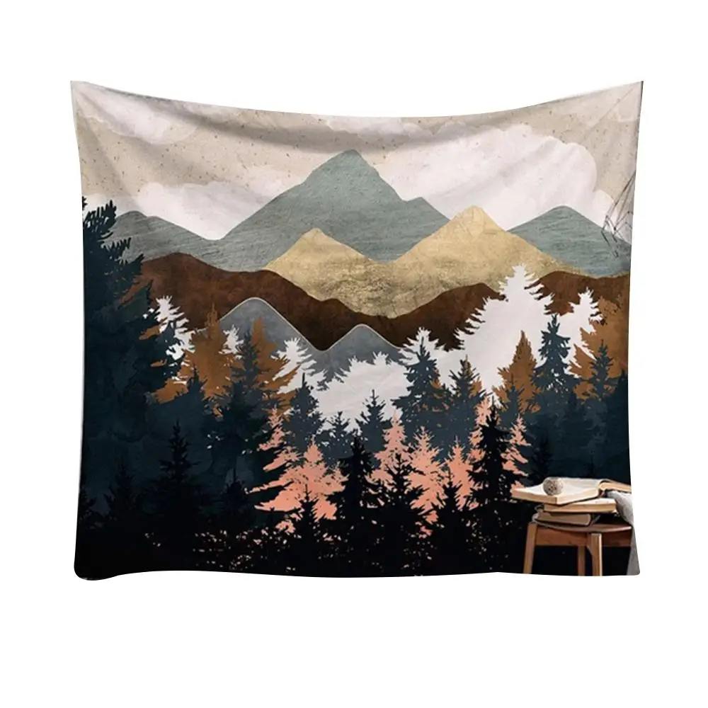 

The Moon Tapestry 2Size Scarf Headboard Cover Table Cloth Wall Tapestry Fashion Sofa Mat Throw Rug Blanket Vortex Tapestry
