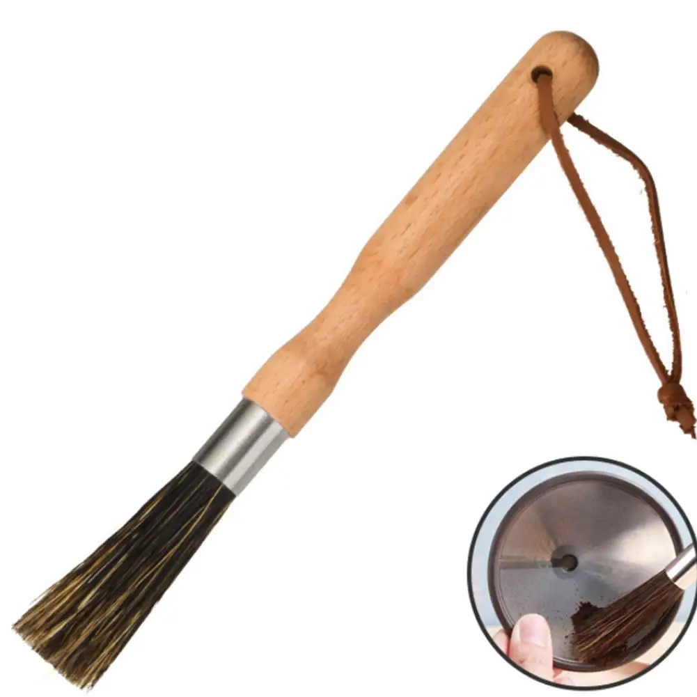 1PC Coffee Grinder Powder Cleaning Brush Coffee Machine Brush Kitchen