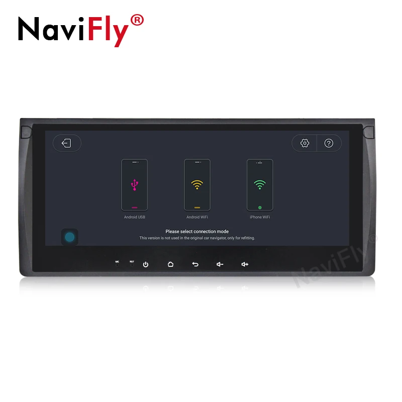 Flash Deal 10.25inch Android 8.1 4G LTE Car DVD radio player for bmw e53 E39 X5 With GPS BT RDS USB SD Steering wheel 2G RAM 16G ROM WIFI 3