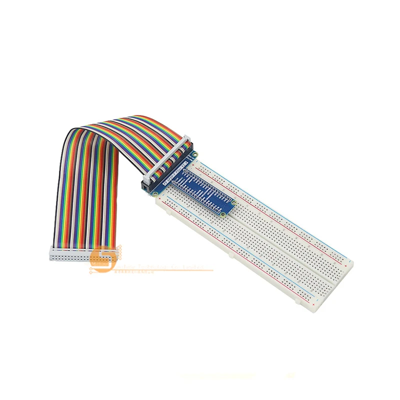 Удлинительная плата Raspberry Pi 3 GPIO + MB 102 макетная 830 точек 40 Pin кабель 65 шт.
