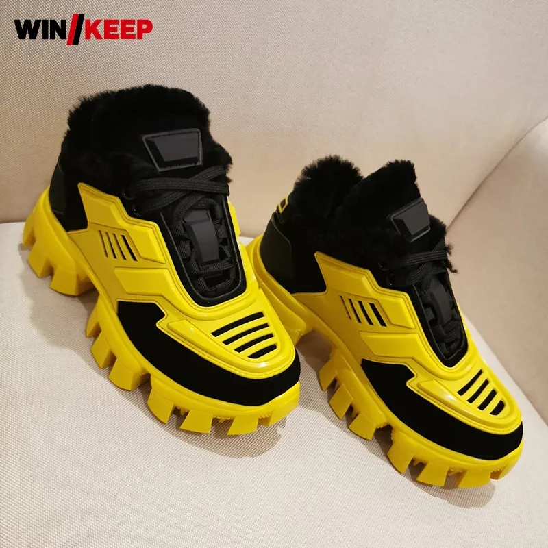 Зимняя мужская спортивная обувь Хай стрит визуально увеличивающие рост