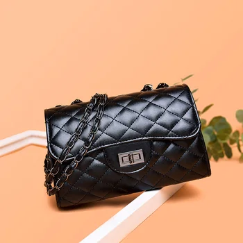

Shoulder bag luxury brand crossbody bag with chain designer purses and handbags pu leather small messenger bag for women 2020