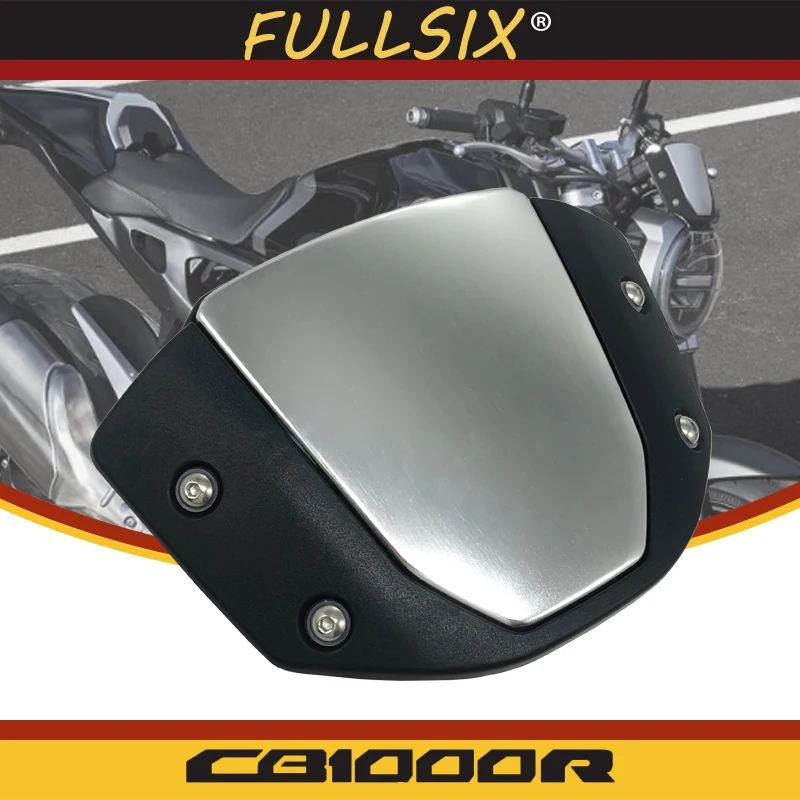 

Motorcycle For HONDA cb1000r windshield CB1000R 2018-2019 Aluminum WindScreen Front Screen WindScreen Wind Deflector Accessoris