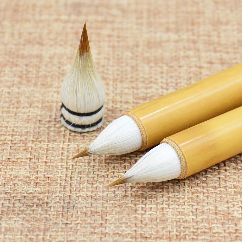 Calligraphy Brush Chinese Short Hair Small Regular Script Special Ancient Craft Multiple Hair