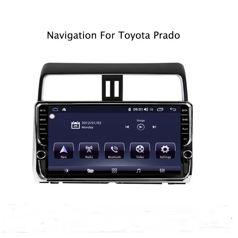 Восьмиядерный 4G + 64G Android 9 0 Автомобильный DVD Радио мультимедийный плеер LTE gps