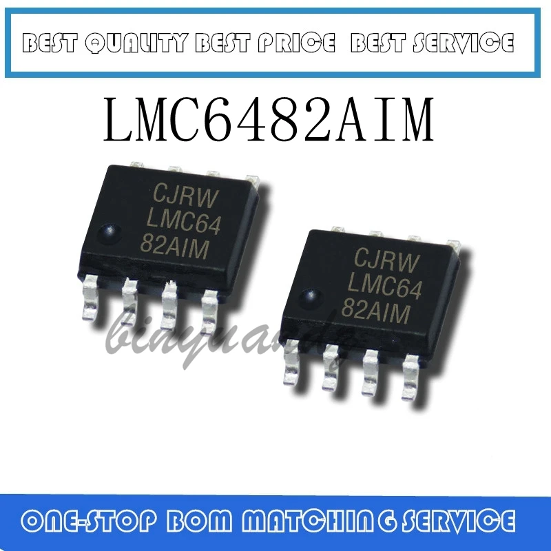 50PCS LMC64 LMC6482AIM LMC6482 LMC6482IM SOP 8|Replacement Parts ...