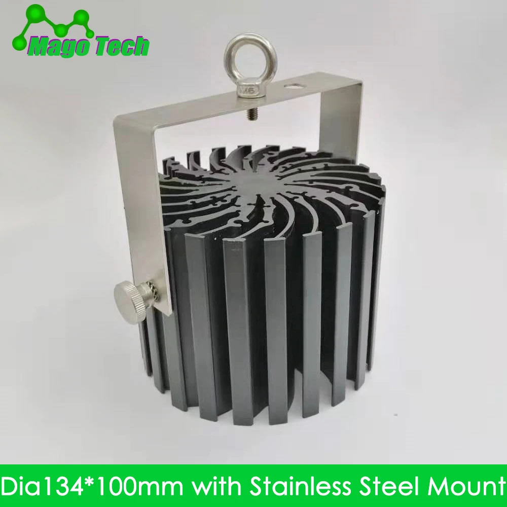 Ø134*100mm Modular LED Star Cooler with mount LED Heatsink 36 mounting holes for all COB Brands