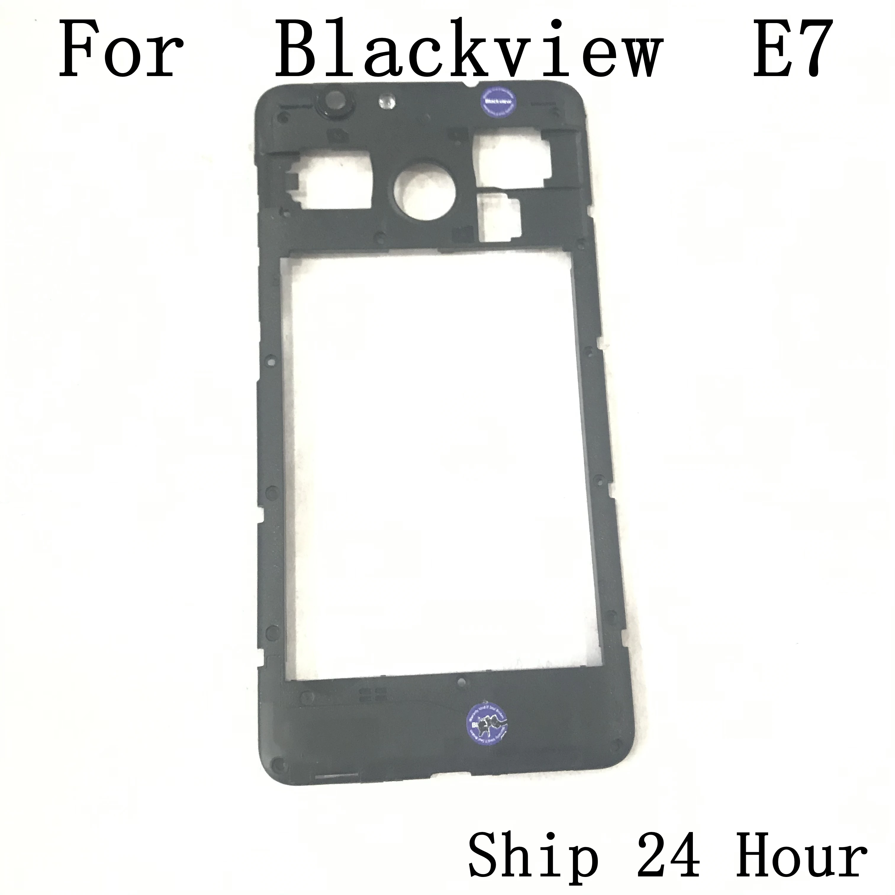 Blackview E7 используется задняя рамка Оболочка Чехол+ камера Стекло Объектив для Blackview E7 ремонт починка Часть Замена
