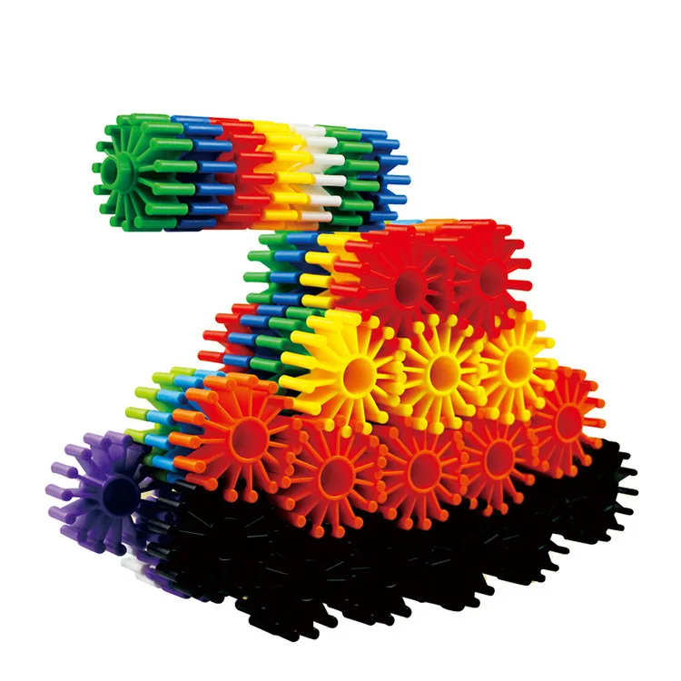 

BWON Genuine Product Playful Gear Early Childhood Educational Plastic Building Blocks Children Fight Inserted Assembled Toys