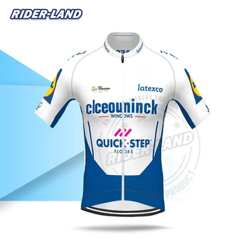 

2020 QUICK STEP Champion Cycling Clothing Short Sleeve Jersey Pro Team Bike Shirt Men Summer Bicycle Race Tops MTB Ropa Ciclismo