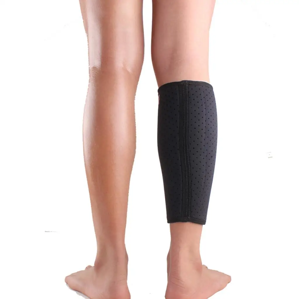 Men and Women Calf Brace Adjustable Shin Splint Support Band Leg Compression Sleeve Wrap Protector Guard