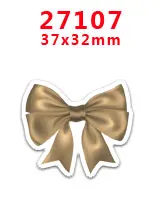 27107 30 шт. плоское украшение из смолы Рождество смолы pr27107 - Цвет: 27107
