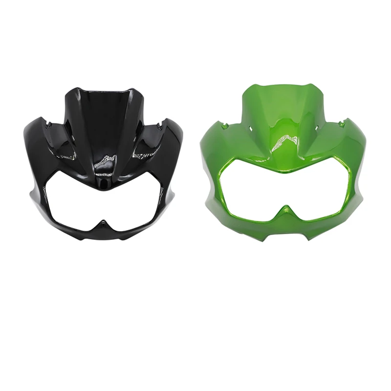 Motorcycle Fairing Headlight Cowl Cover for Kawasaki Z750 2004 2005 2006 Front Upper Nose Neck Protector Fairings z750 04 - 06