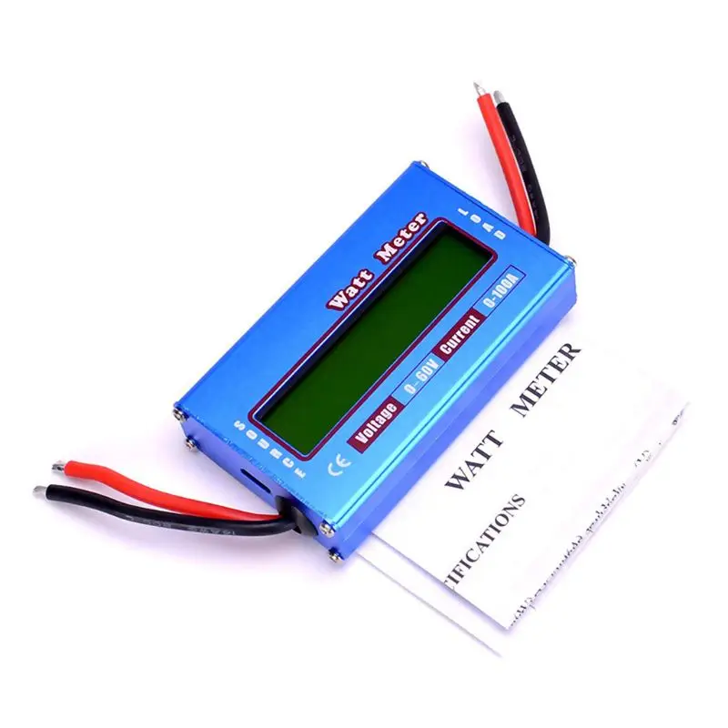 DC 60V 100A Баланс напряжения батареи анализатор мощности RC Ватт метр Checker