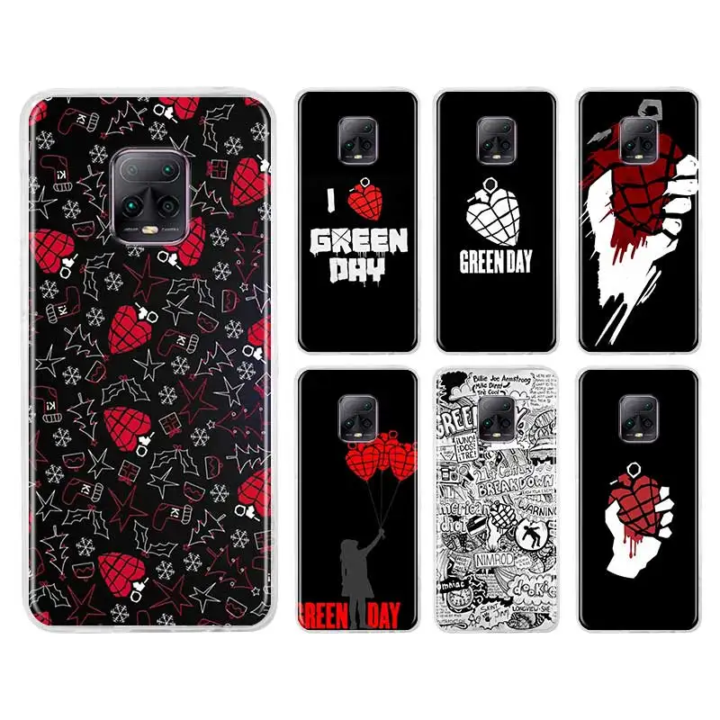 Зеленый День DOOKIE Американский ТПУ чехол для Xiaomi Redmi Note 8T 8 9S 9 9A 9C 7 10X K30 Pro K30i 5G 6 Fundas
