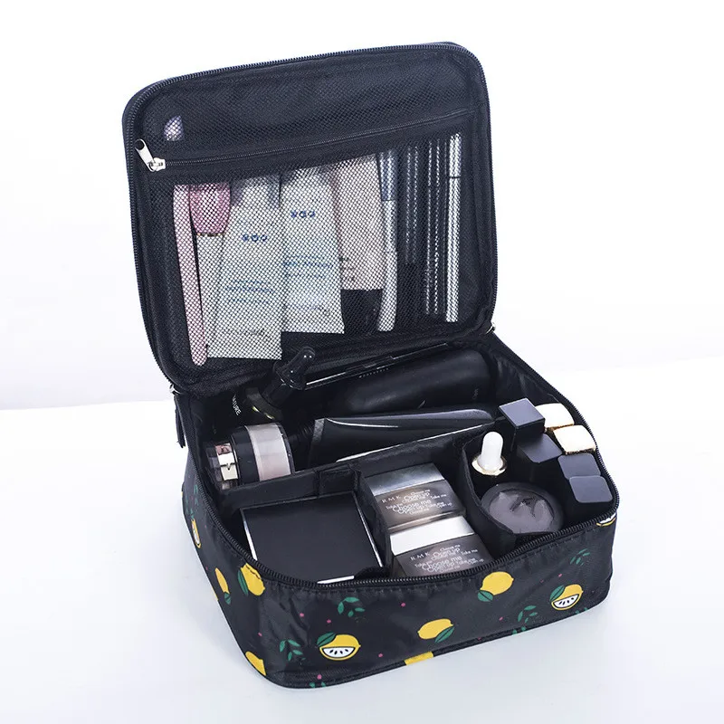 

Zipper Travel Wash Pouch Toiletry Travel Storage Bag Mini Casual Portable Cosmetic Bag Waterproof Makeup Organizer